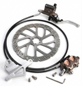 Yozma Ultra Bee Hydraulic Disc Brake Kit with rotor, caliper, master cylinder and hardware